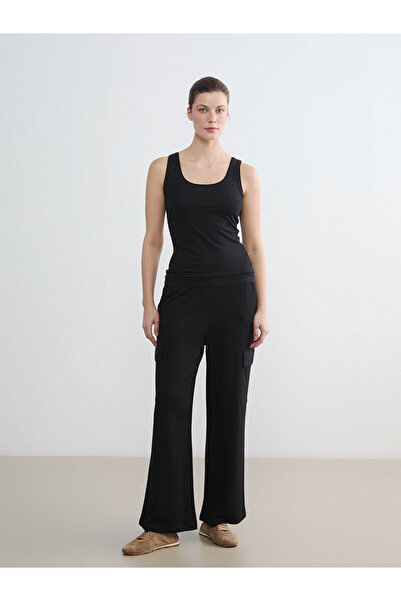 LC Waikiki Peak New Season Women's Cargo Sweatpants with Elastic Waist