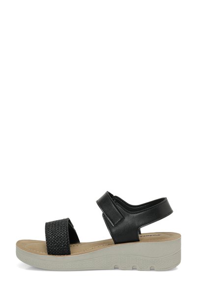 Polaris 409105.Z Black Women's Comfort Sandals
