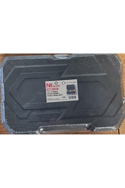 NT Εργαλεία NDSET12C 1/2 " CR-MO Έγχρωμο Σετ Μακριών Καρυδάκια 5 Τεμαχίων (15...