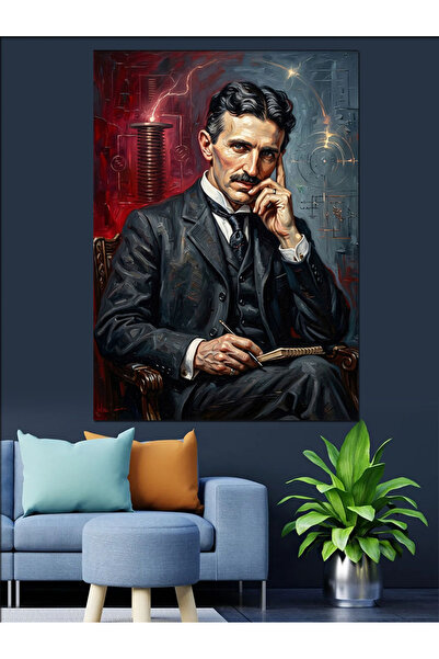 Artmeg Pânză decorativă pentru lucrări de artă portretistică științifică Niko...