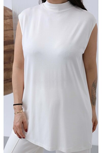 Puane 26Y40006 İÇLİK DÜZ SIFIR KOLLU EKRU