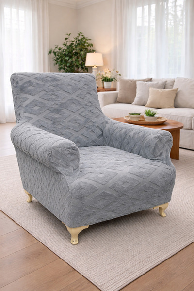 uzhanem Κάλυμμα καναπέ μονό κάθισμα Lycra Elastic Stretch welsoft (το προϊόν ...