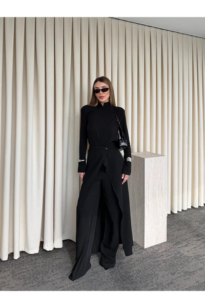 Laluvia Μαύρο Σετ Τριών Τεμαχίων Ester Design - 8335