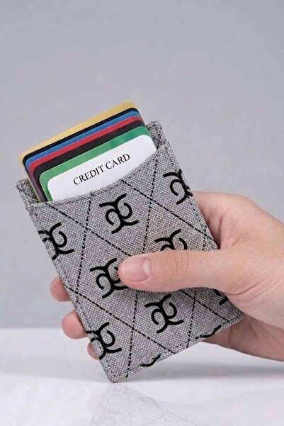 vynor atelier Γκρι πορτοφόλι με θήκη για κάρτες με προστασία RFID - Αυτόματο ...