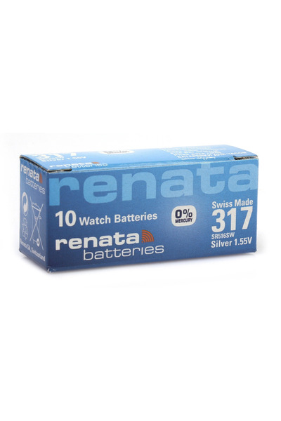 OSKA GLOBAL Renata 317 Sr516Sw 1.55V Alkaline Watch Battery 10 Pieces
