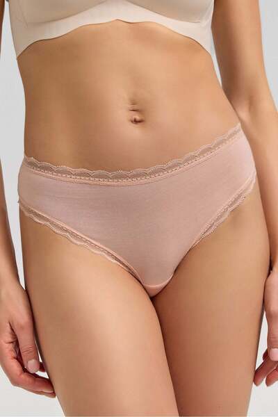 Aytuğ&Mısırlı Mısırlı Modal Dantelli Slip SOMON