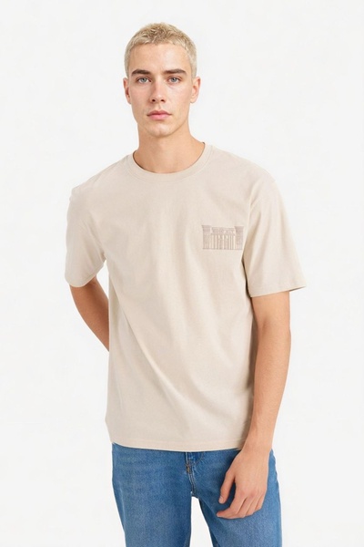 DeFacto 100% Βαμβάκι Boxy Fit με τύπωμα Μπλουζάκι F8030AX26SP