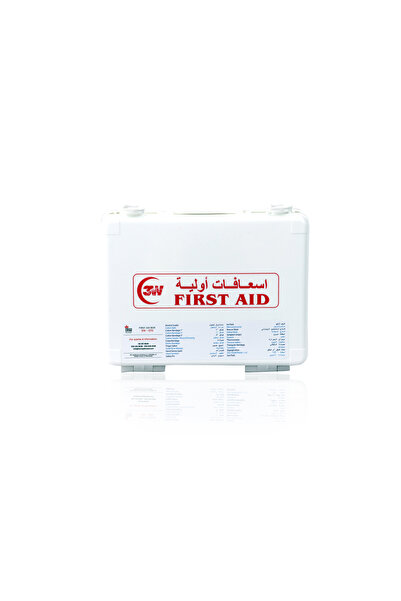 3W Healthcare 3WF-072 - صندوق إسعافات أولية بلاستيكي