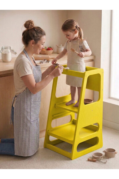 almital mobilya aksesuarları furniture accessories Kaidan Pure Yellow Renk Ço...