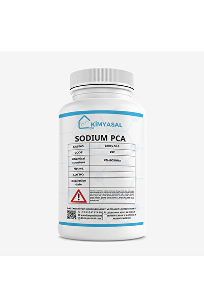 KİMYASAL EVİ 252 Sodyum PCA-Sodium PCA 100gr HAMMADDE