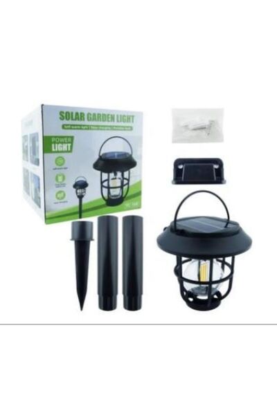 SimpluAcasa SET 2X Lampă Solară de Grădină 2 în 1 cu Senzor Mișcare, Montare ...