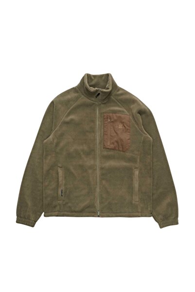 Salty Crew ΔΡΑΓΚ ΠΟΛΑΡ ΖΙΠ ΦΛΙΣ ΣΕ ΑΠΟΧΡΩΣΗ Σκούρο Λαδί Μ