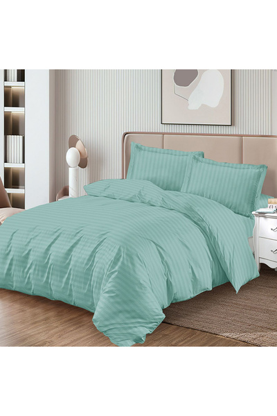 Pucioasa Damask bed linen with elastic for double bed Pucioasa, SDP 4 pieces,...