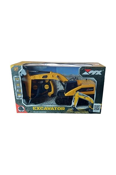 TOYSTURKA Uzaktan Kumandalı Şarjlı Metal Kepçeli Excavatör