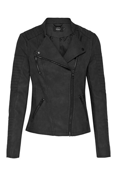 Jack & Jones ONLY 15102997 Kadın Mont Sıyah