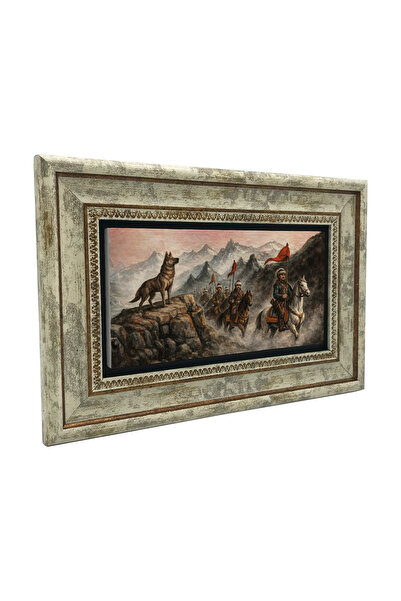 Sadrazam Εκτύπωση Τουρκών σε χαρτί Ergenekondan, Πίνακας Φυσικών Λίθων 20X302...