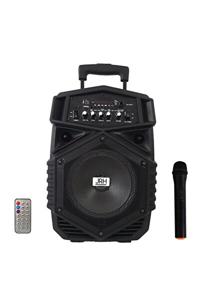 OEM JRH A84 ηχείο τρόλεϊ, 300 W, 1800 mAh, USB, ασύρματο μικρόφωνο, τηλεχειρι...
