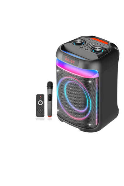 OEM Φορητό ηχείο JRH Party321, ηχείο 12", πλήρως δυναμικό LED, ασύρματο μικρό...