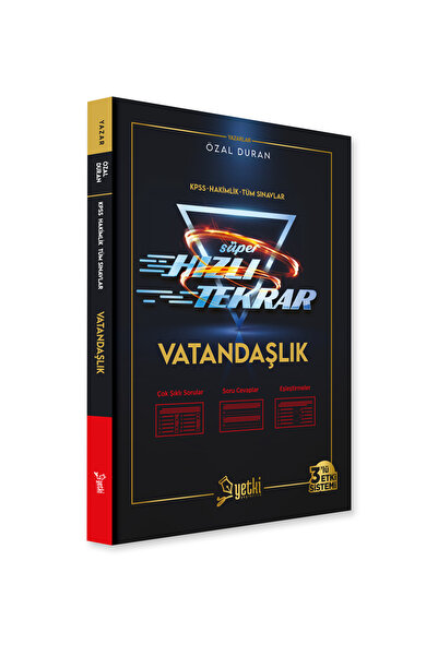 Yetki Yayıncılık SÜPER HIZLI TEKRAR VATANDAŞLIK 2026