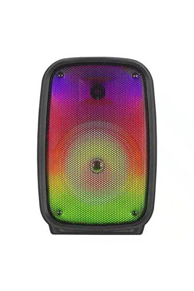 OEM Φορητό ηχείο F608 Bluetooth, ραδιόφωνο FM, USB, AUX, MicroSD, LED Light Show