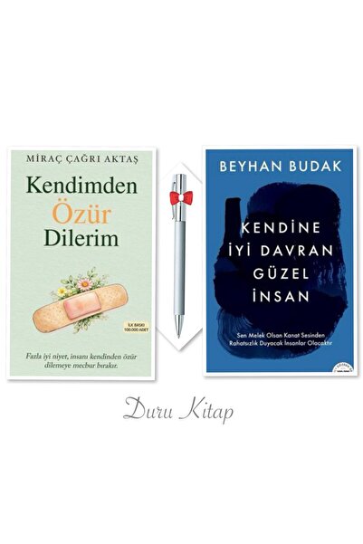İndigo Kitap Kendimden Özür Dilerim - Miraç Çağrı Aktaş & Kendine İyi Davran ...