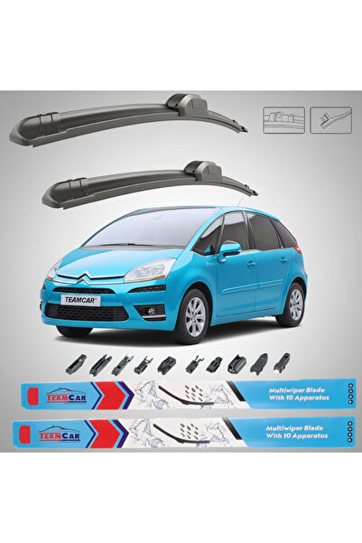 TEAMCAR Citroen C4 Picasso UD (2006–2008) Επίπεδοι Υαλοκαθαριστήρες |   Μπροσ...