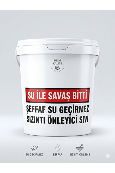 GenelTedarik Şeffaf Su Geçirmez Sıvı Sızıntı Önleyici 1kg
