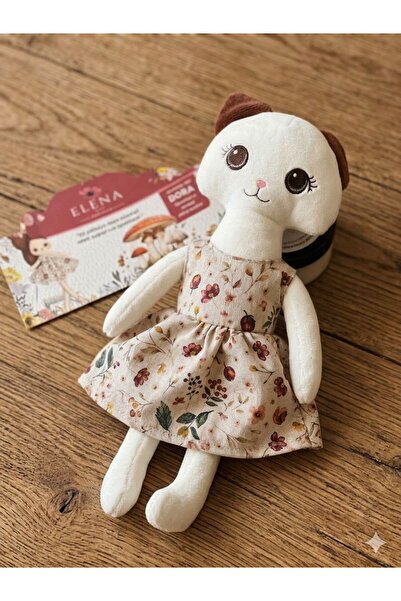upucuz35 Bez bebek Sincap Oyuncak 32 cm