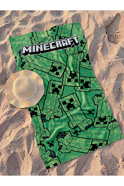 LC Waikiki NEVAVM Minecraft peškir za plažu sa printom 70x150 cm