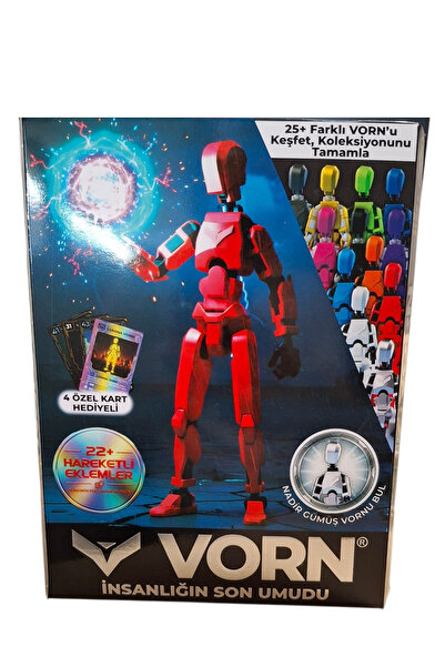 Pofika VORN, 4 ÖZEL KART, 22 HAREKETLİ EKLEM, 25 FARKLI ROBOT MODEL SÜRPRİZ 1...