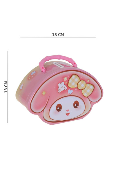KESKİN SOUND Metal Piggy Bank with Vacuum Bag and Password