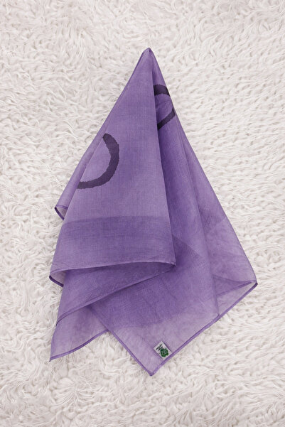 Defne&Apollon İpekçilik 100% Pure Silk Hand Painted Square Scarf - 55 X 55 De...