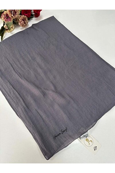 HAREM SCARF Harem Brista Cotton Shawl Anthracite Hvh0320