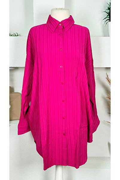 Yeka Single Pocket Seersucker Shirt