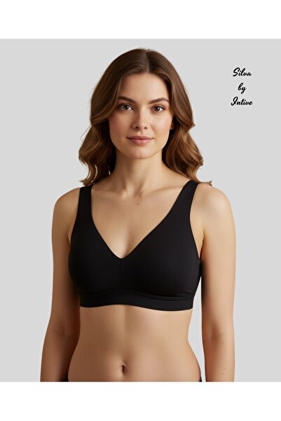 İntive Lingerie Σουτιέν/Μπραλέτα Silva με V-λαιμόκοψη μπροστά και πίσω, με χο...