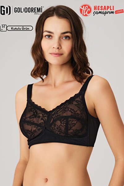 Anıl Premium γυναικείο σουτιέν χωρίς ενίσχυση, χωρίς επένδυση, με δαντέλα, πο...