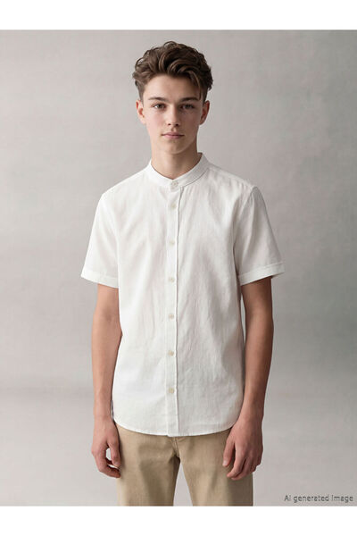 LC Waikiki Sparkling Choices by Shining Store Judge Roba Collar Boy's Poplin ...