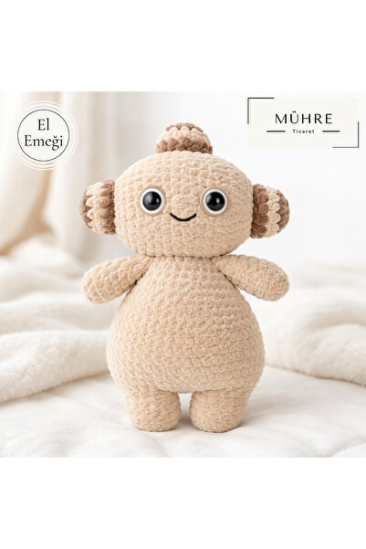 mühre 24CM Makka Pakka Gece Bahçesi El Emeği Oyuncak Hediyelik %100 Pamuklu O...
