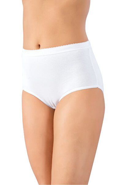 LÜXDRM Γυναικεία βαμβακερά εσώρουχα με λεπτομέρεια στάμπας στη μέση, σετ 5 τε...