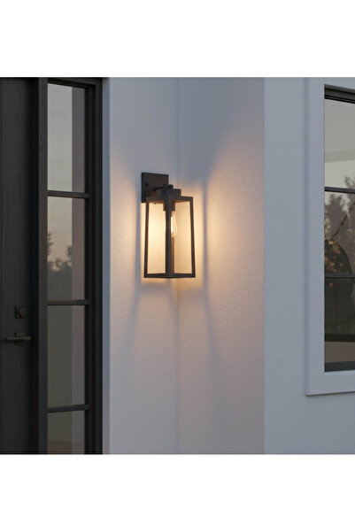 ottolamp Modern Dış Mekan Duvar Apliği – Su Geçirmez Metal Bahçe Aydınlatma –...
