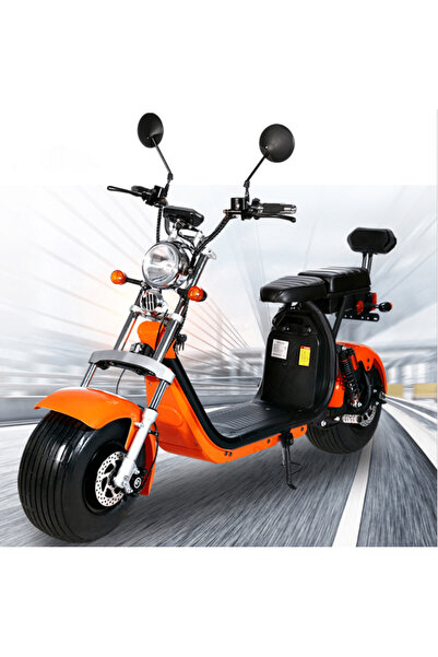 OEM Ηλεκτρικό σκούτερ, κινητήρας 1500W, μπαταρία JRH 20Ah 60W, 2 θέσεις, πορτ...