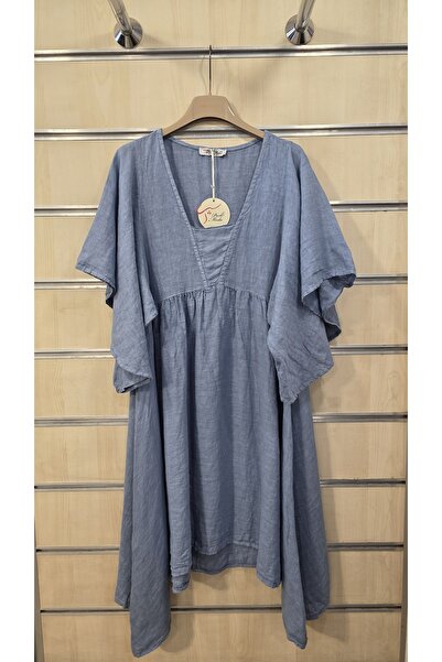 Park Moda Κοντό λινό φόρεμα