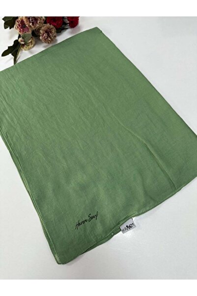 HAREM SCARF Harem Brista Cotton Shawl Light Green Hvh0303