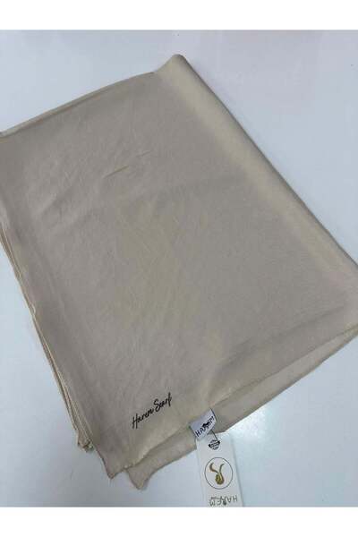 HAREM SCARF Harem Vual İpeksi Şal Kum Beji HVH0254