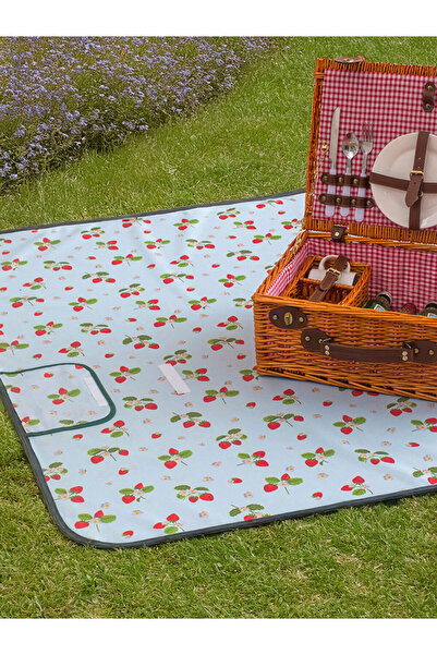 LC Waikiki Karışık Çilek Desenli Piknik Matı 130x170 cm