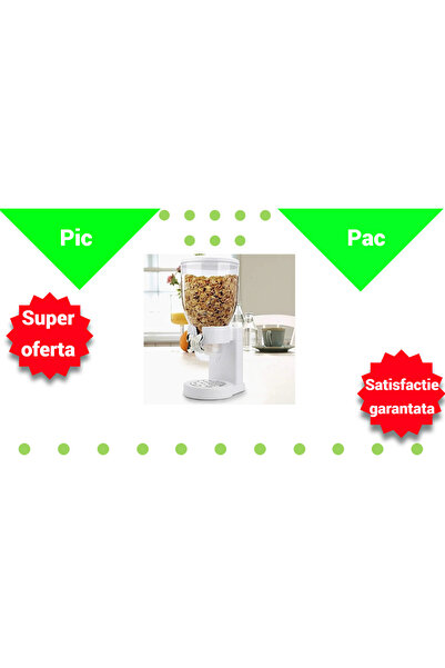 OEM Dispenser Cereale 2L - Dozator Automat pentru Bucatarie cu Design Modern