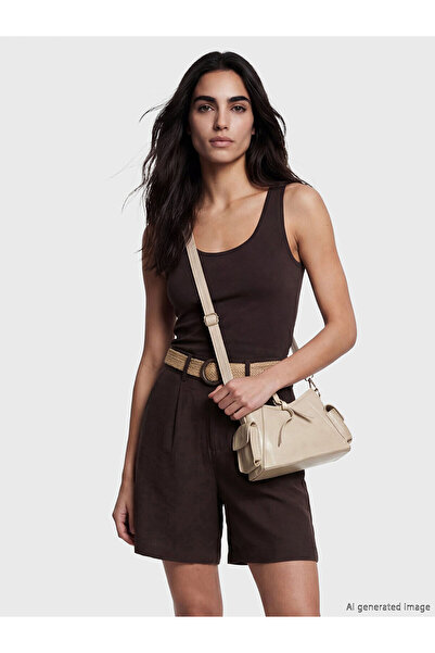 LC Waikiki Trendlucky Leather Look Women's Shoulder Bag with a Difference