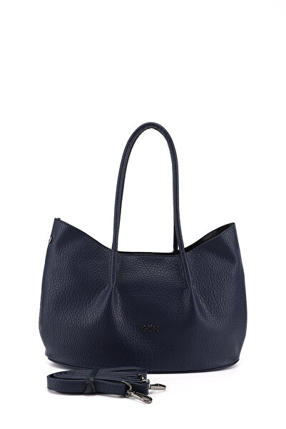 GÖNDERİ(R) Women's Navy Blue Hand and Shoulder Bag