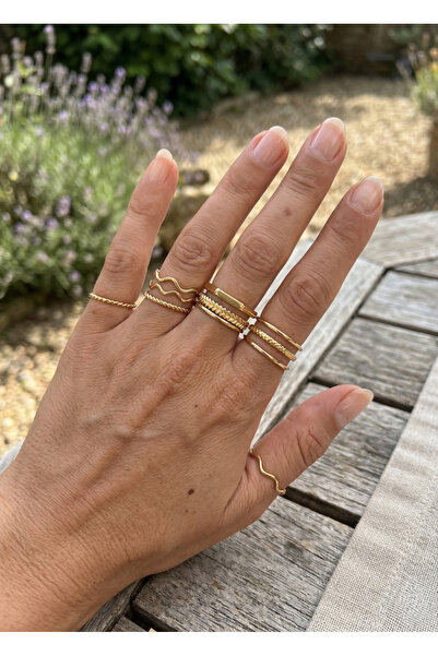 Ervalina 11-Piece Thin Model Ring Set