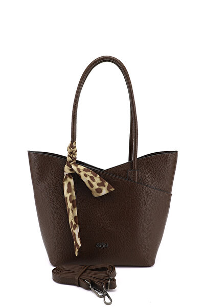 GÖNDERİ(R) Γυναικεία τσάντα ώμου καφέ Puppy